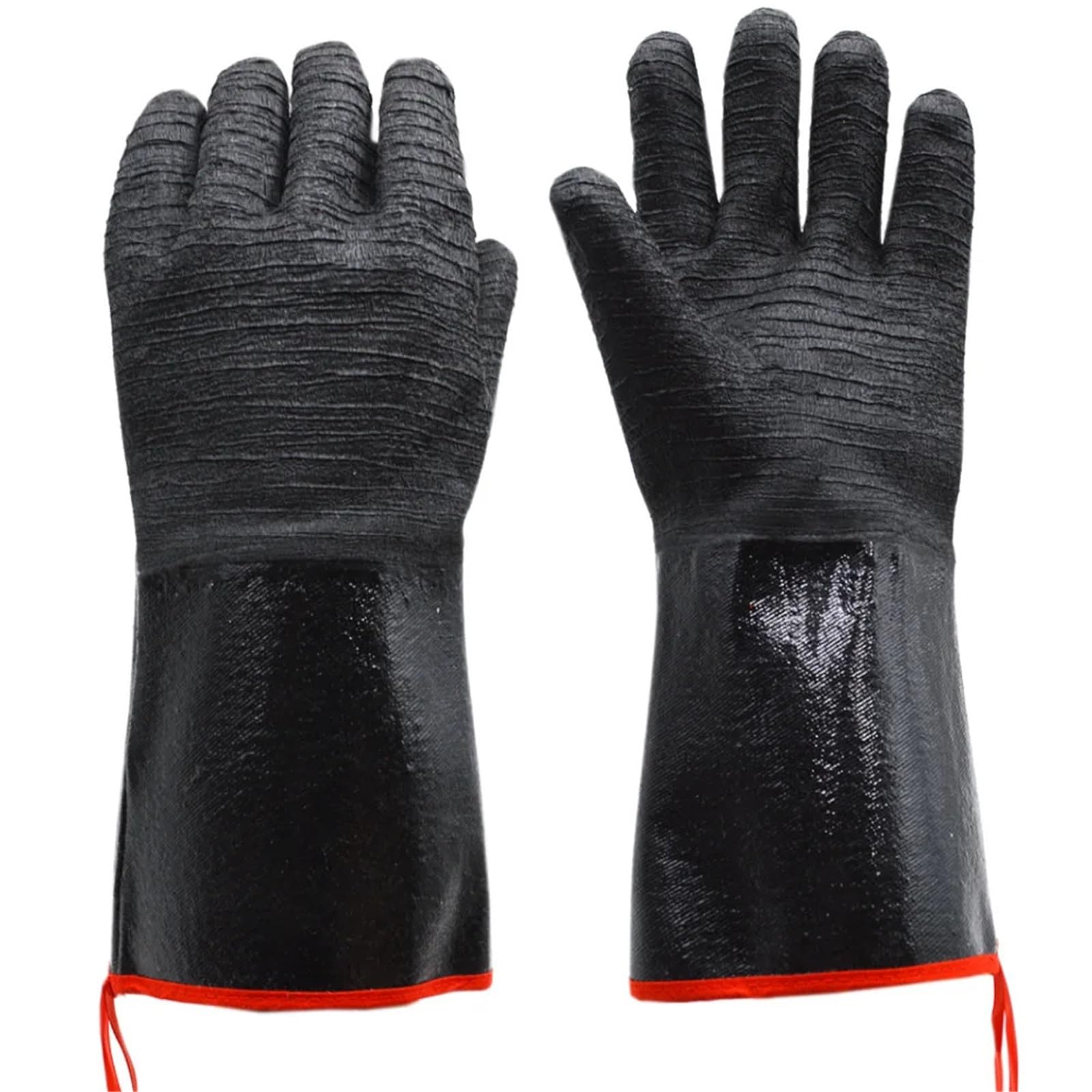 Genérico Compatible con guantes de neopreno de alta resistencia Resistente al calor Aceite A prueba de ácidos Retardante de llama Antivapor Uso multiusos