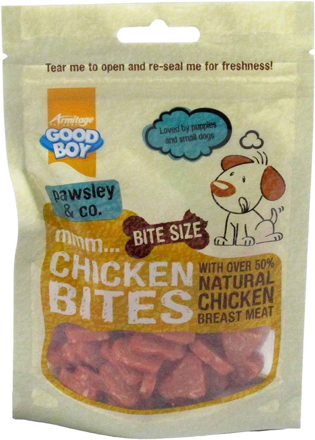Armitage Dog's Good Boy Deli Bites Chicken Treat (65g)