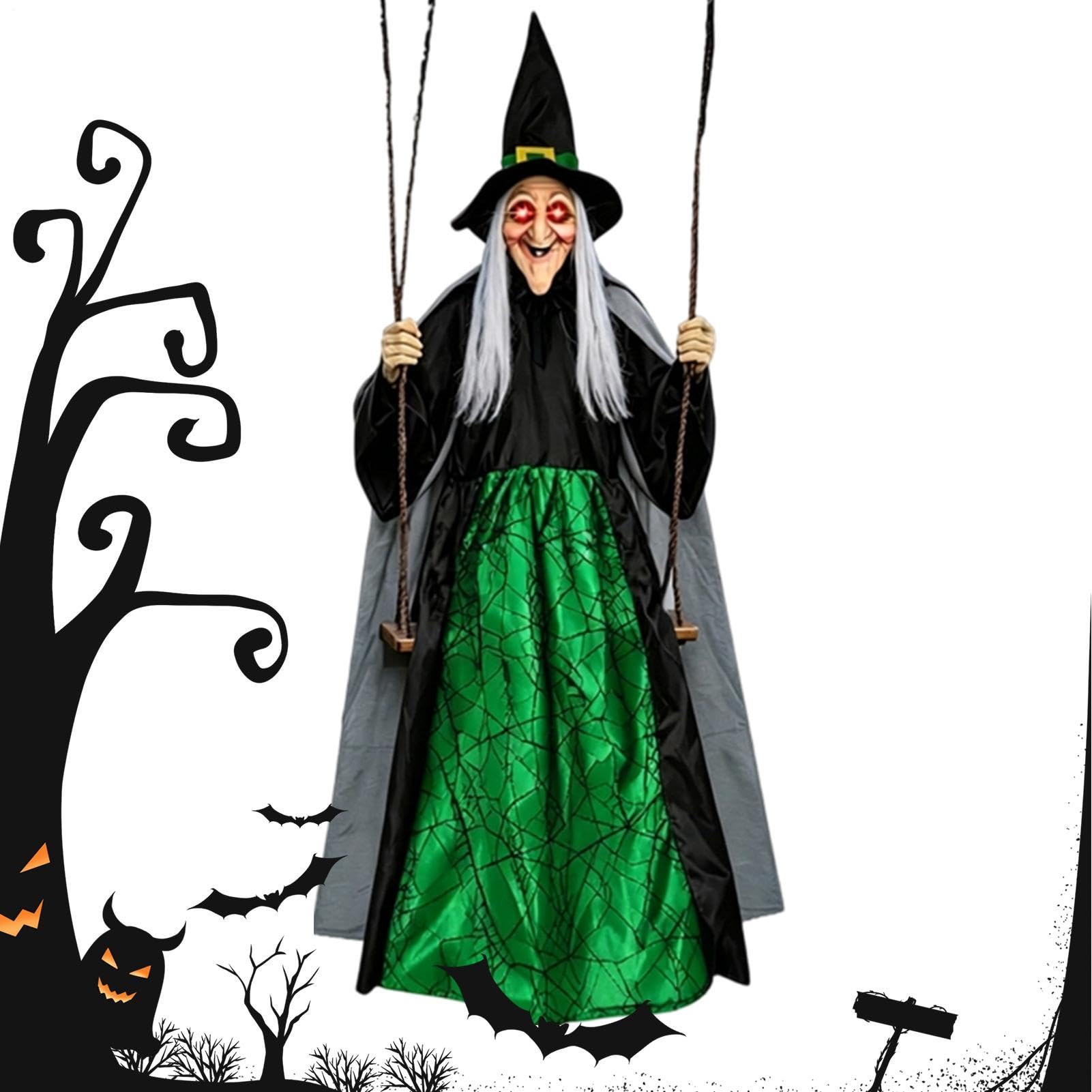 Oscillante, Decorazione Halloween, Appesa, Animata Esterni
