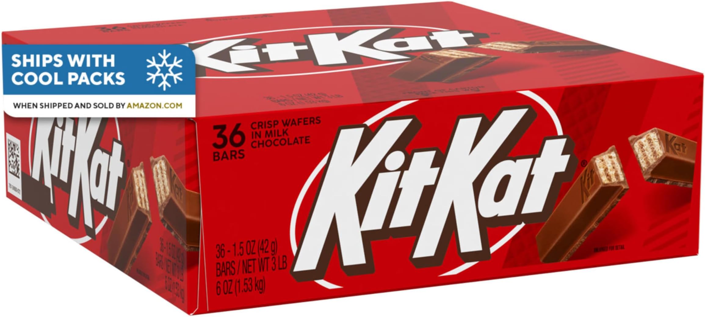Kit Kat Chocolate Candy Bars (Pack Of 36)