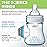 Chicco Duo 5oz. Hybrid Baby Bottle with Invinci-Glass Inside and Plastic Outside | Dishwasher, Bottle Warmer, and Electric Sterilizer Safe | Intui-Latch Nipple | Clear/Grey
