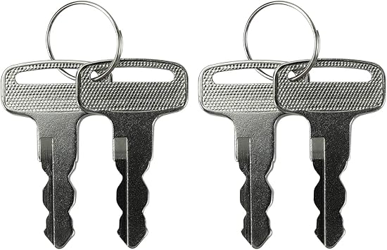 4PCS Golf Carts Keys Ignition Keys with 2 Keychains Replacement for Yama-ha G14 G16 G19 G22 G29 Gas Electric Golf Cart JU2-H2511-00