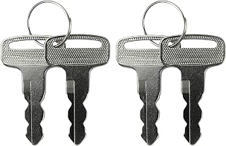 4PCS Golf Carts Keys Ignition Keys with 2 Keychains Replacement for Yama-ha G14 G16 G19 G22 G29 Gas Electric Golf Cart JU2-H2511-00