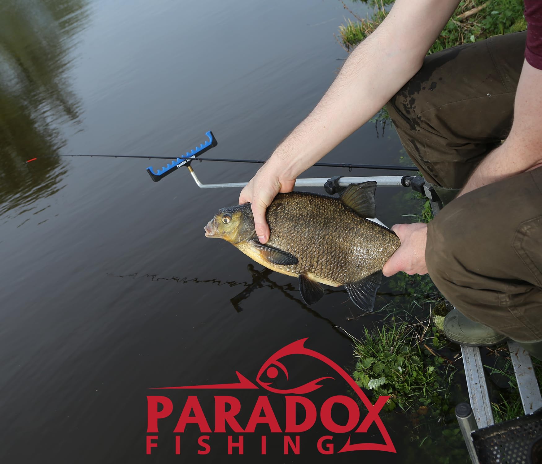 Paradox Fishing Support de canne à pêche Feeder 31 cm - Accessoire pour cannes au feeder