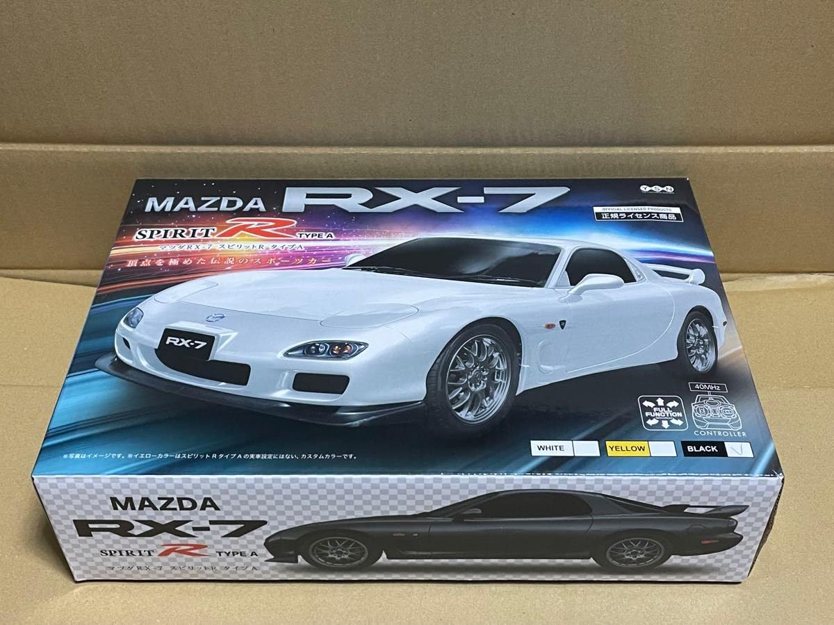 RX-7 ラジコン 黒色 Amazon.co.jp: トイラジコン マツダ RX-7 スピリットR タイプA
