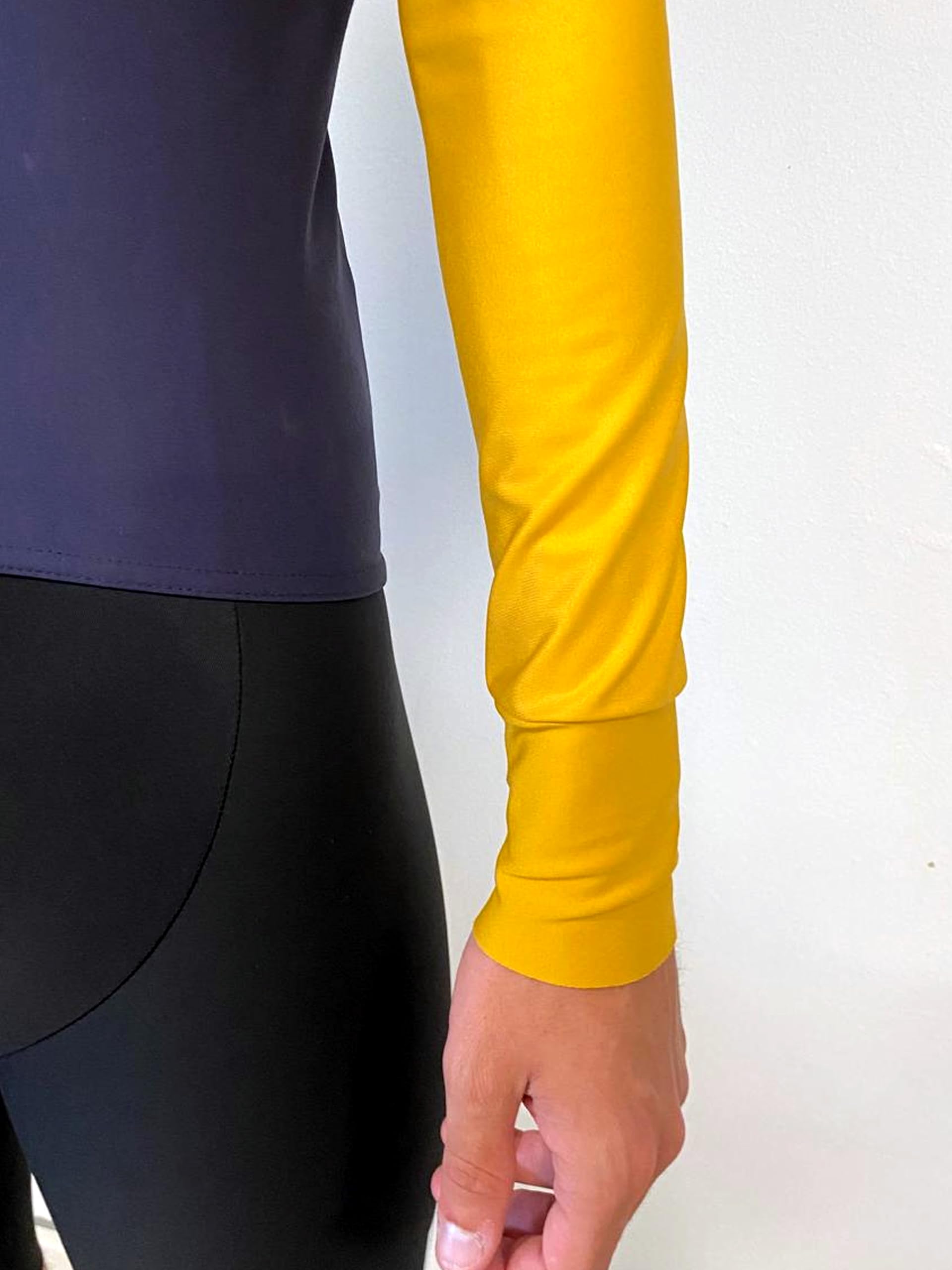 Slopline SLP. Maglia Manica Lunga Ciclismo Uomo/Donna, THERMALTECH Taglio Polsino al Vivo/Altamente Traspirante/Calda/Confort Massimo