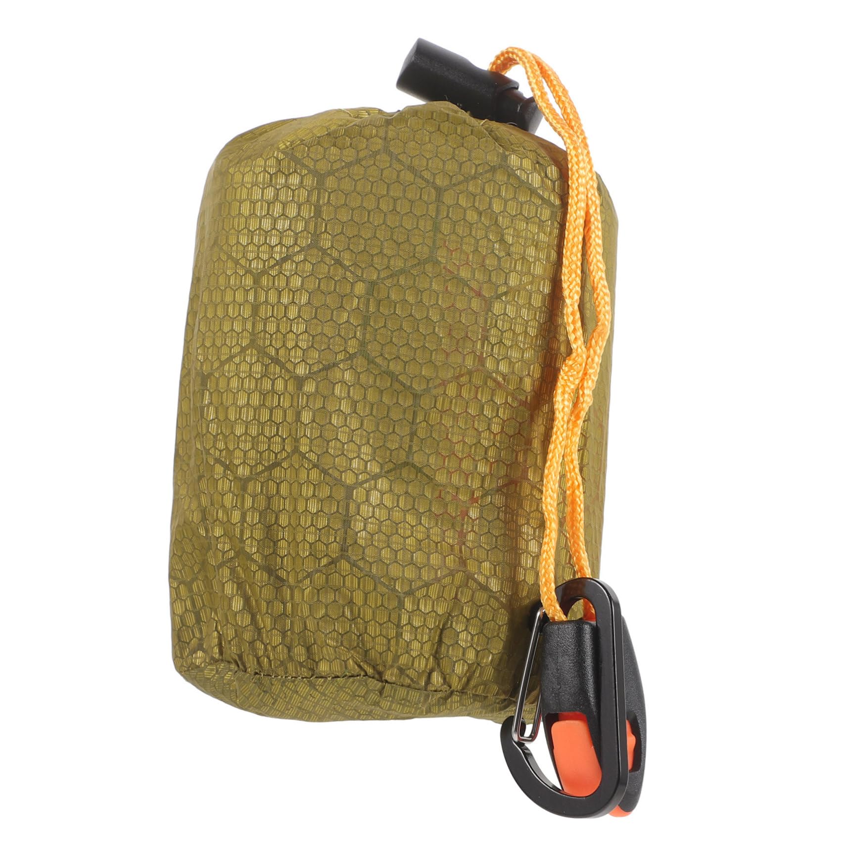 ifundom Notfall Schlafsack Aluminiumfolie Tragbar und Winddicht für Outdoor Aktivitäten Wie Camping Trekking und Erste Aufbewahrungstasche und Pfeife