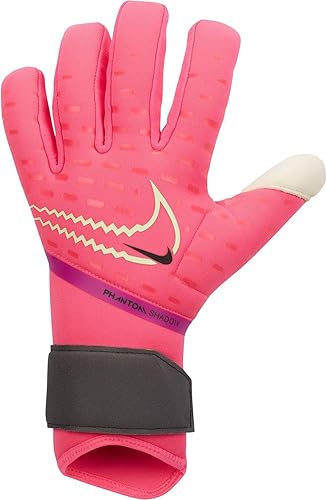 Miniatura 2 de Nike GK Phantom Shadow CN6758-639 - Guantes de portero de fútbol para adultos, color rosa y blanco, talla 8