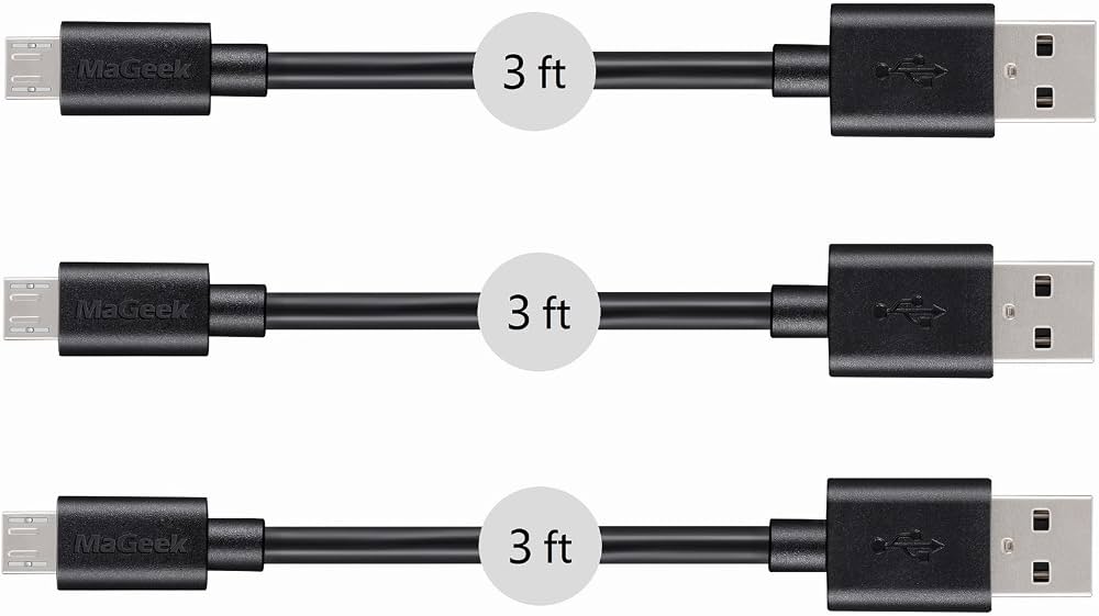 Cavo USB Micro USB – 1 metro per Nokia 7.1 Plus ricarica