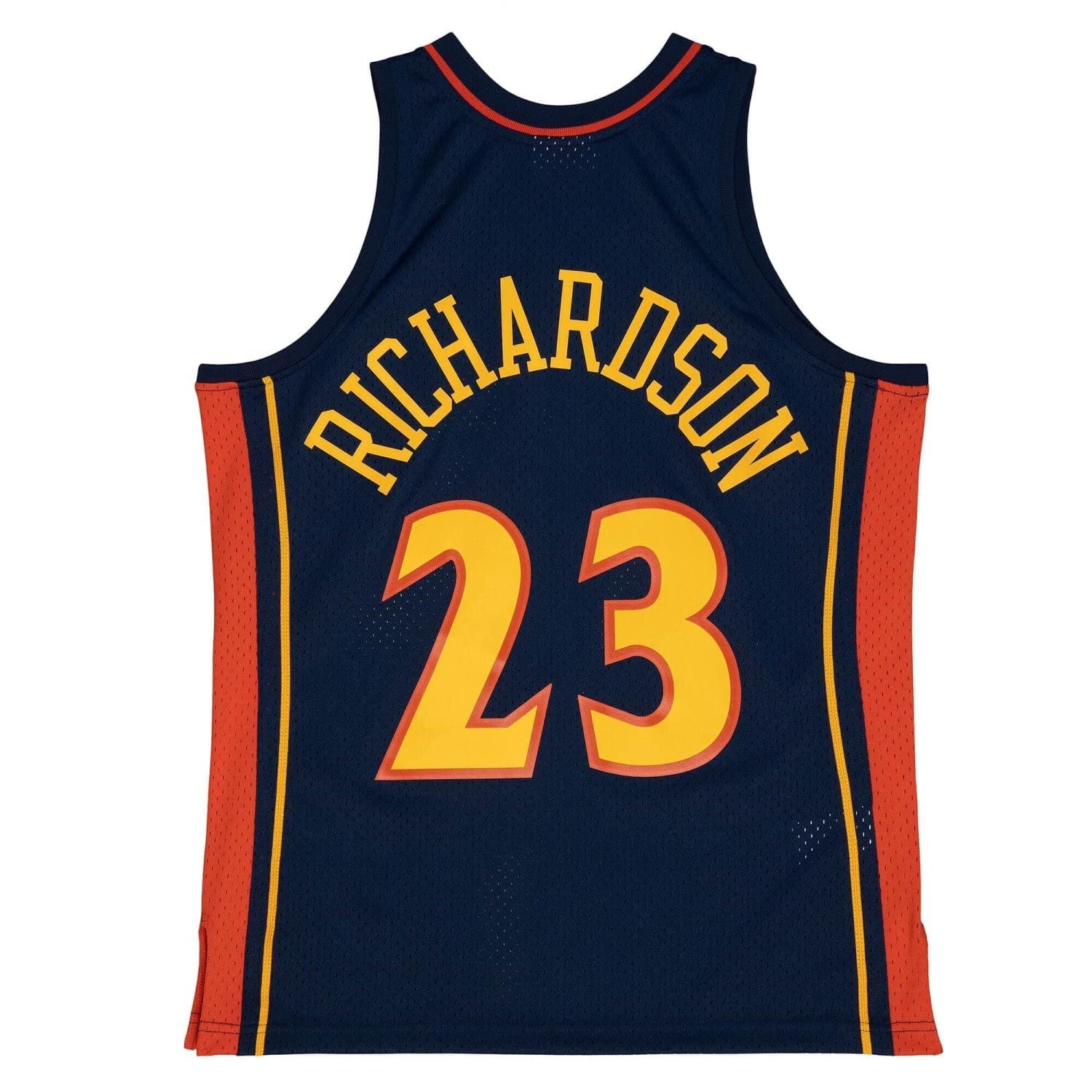 Mitchell & Ness Jason Richardson #23 Golden State Warriors 2002-03 Swingman NBA - Maglia da calcio, colore: Blu navy, blu navy, XL