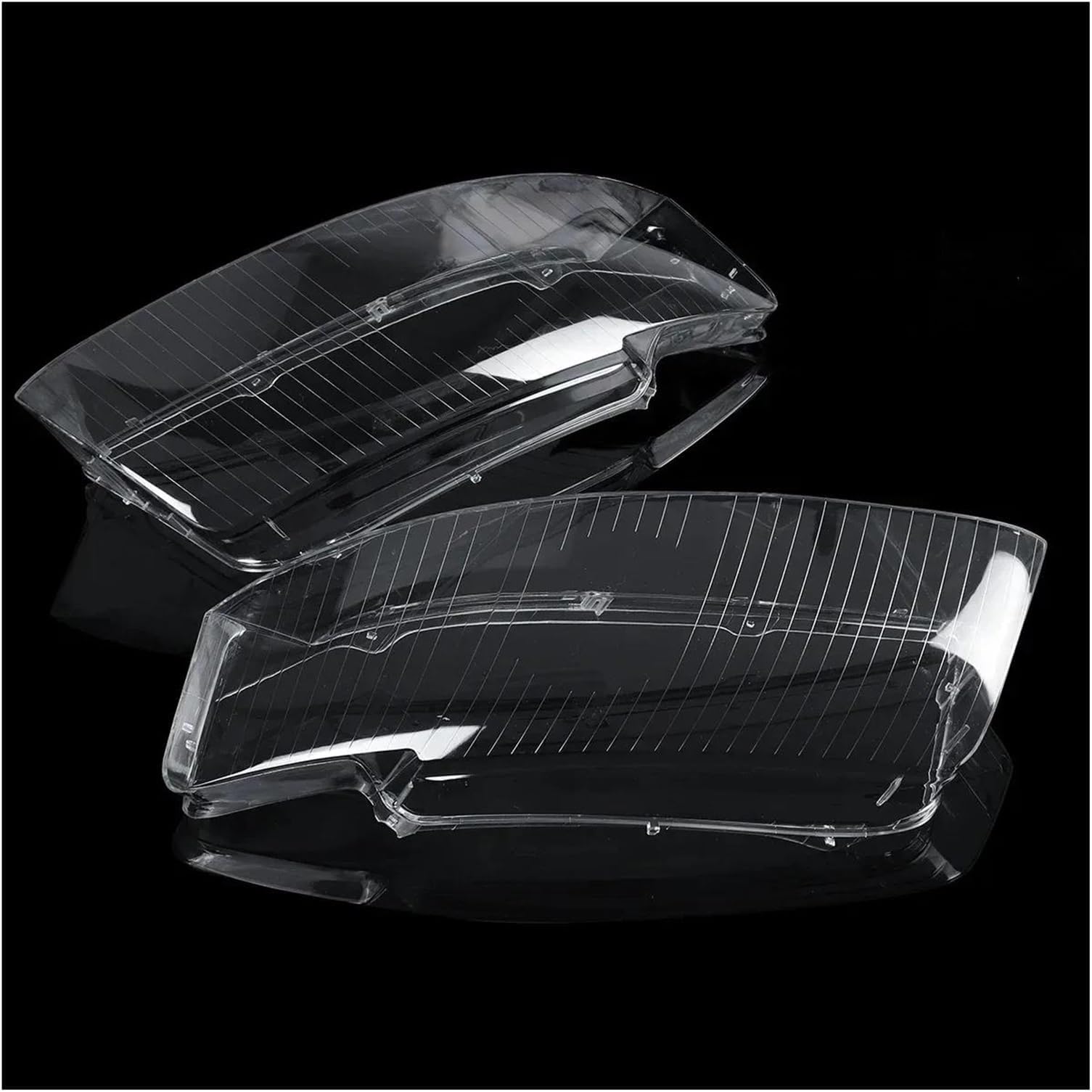Car Lights Headlight Assembly For A4 B6 2002 2003 2004 2005 Clear Car Headlamp Cover Shell Transparent Lampashde Pair Front Headlight Lens