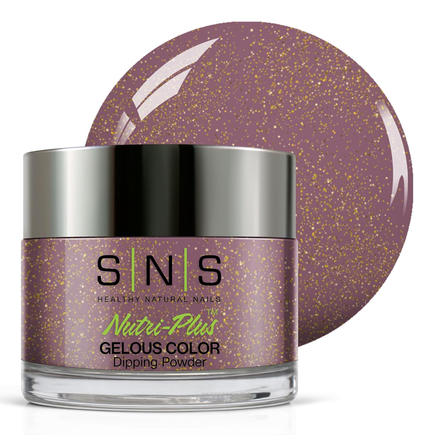 SNS Nail Dip Powder, Gelous Color Dipping Powder - Gilded Opera Haus (Metallic/Bronze, Shimmer) - Long-Lasting Dip Nail Color Lasts 14 Days - Low-Odor & No UV Lamp Required - 1.5 OZ