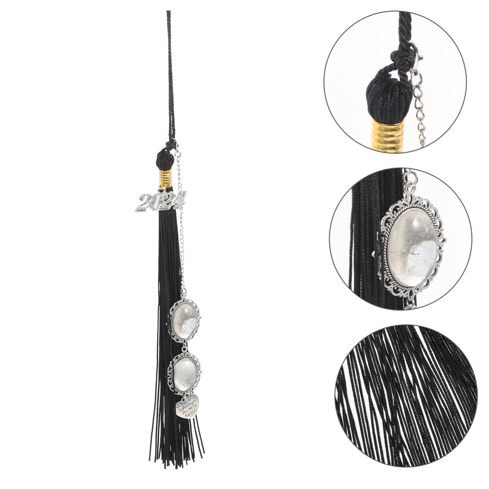 PACKOVE 4pezzi Ciondolo Per Foto Di Laurea Con Nappa Decorazione Elegante Per Cerimonie Di Laurea Portafoto Multifunzionale Accessorio Unico Per Festeggiamenti e Ricordi Speciali Facile Da