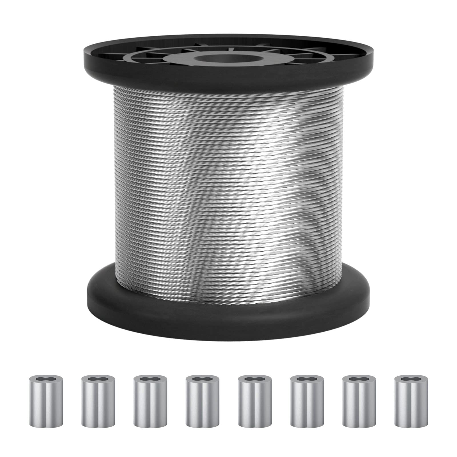 Aluminum Swage Sleeves for 1/2