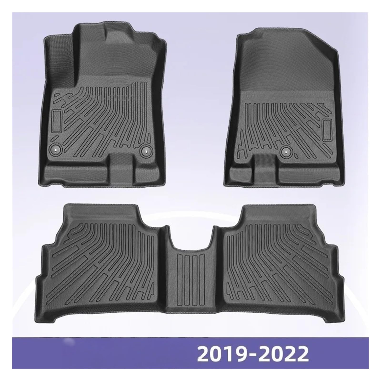 Auto-Fußmatten Für Kia Für NIRO EV 2019-2022 Auto-Fußmatten(2pcs)