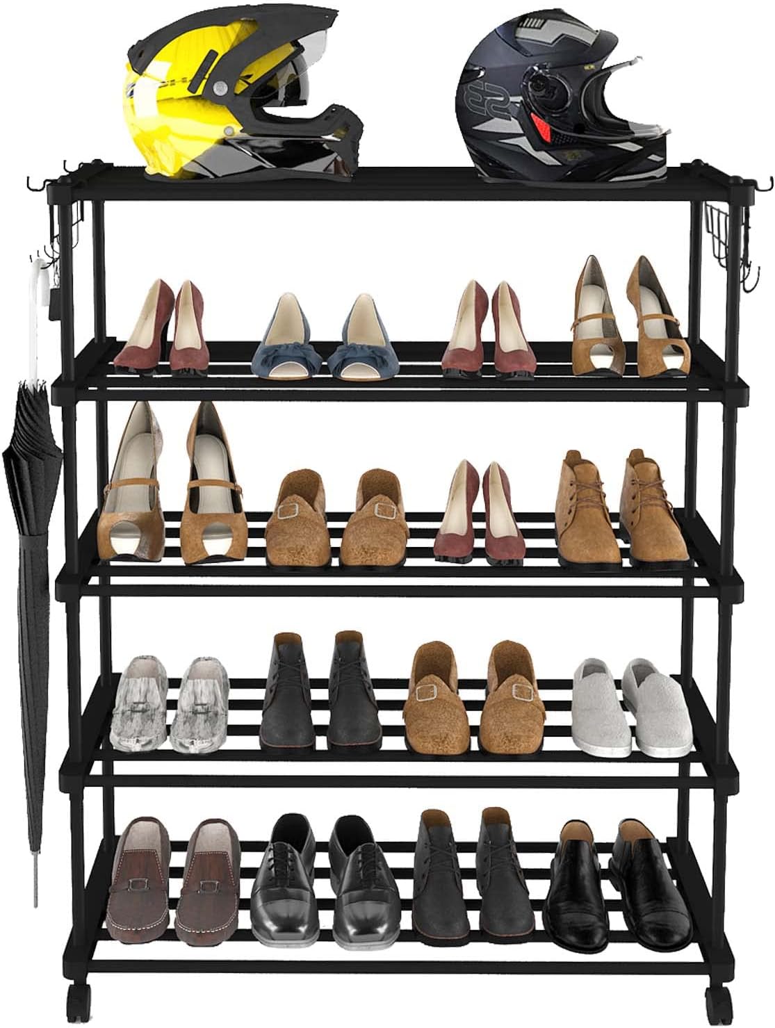 TNT THE NEXT TREND Delta Premium 6 shelf Plastic And Steel Shoe/chappal ...