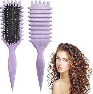 Styling Brush For Curly Hair Picks collage image 3
