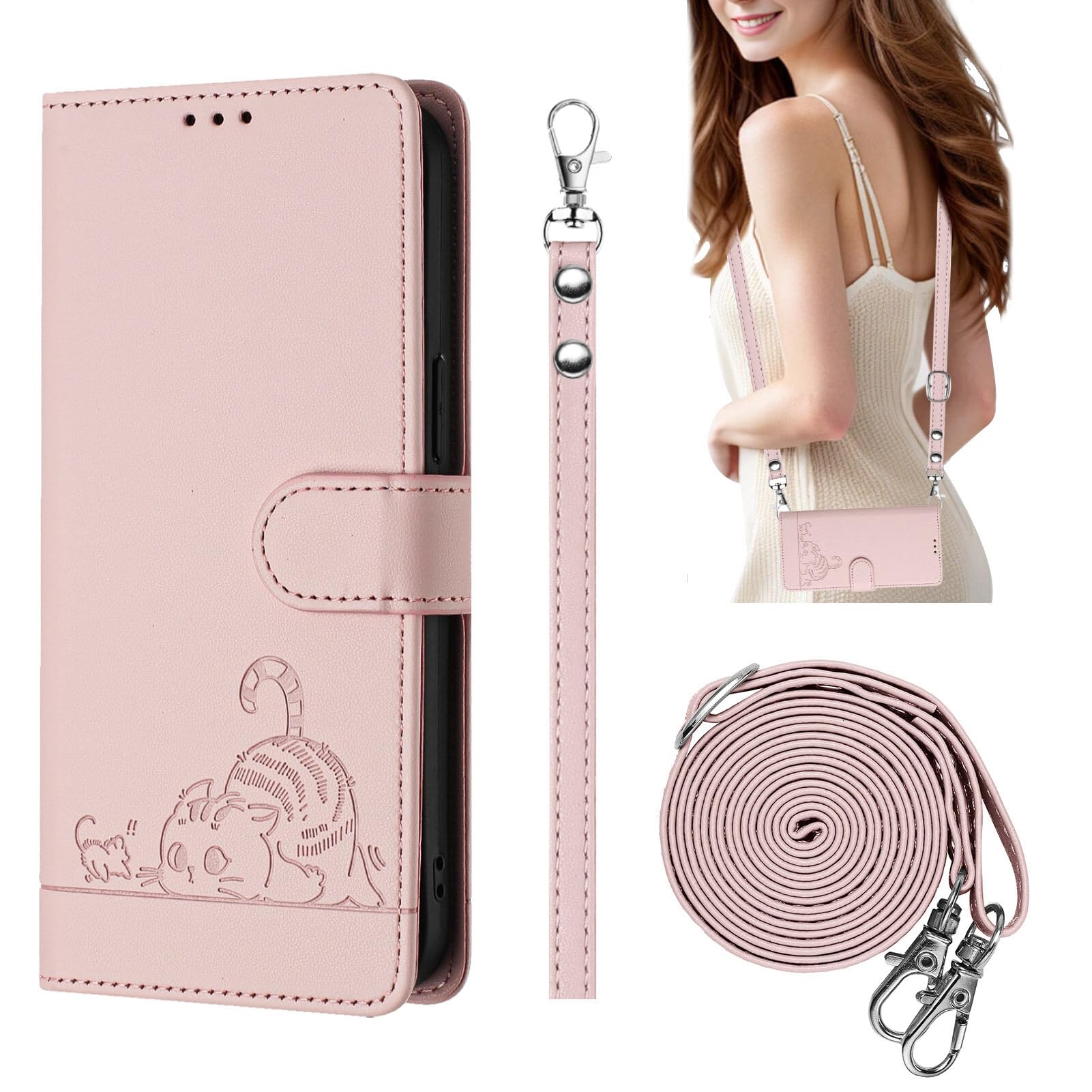 HuiYouMY Funda Tapa Libro Movil Carcasa PU Cuero con Cristal Templado HuiYouMY Funda Tapa Libro Movil Carcasa PU Cuero con Cristal Templado