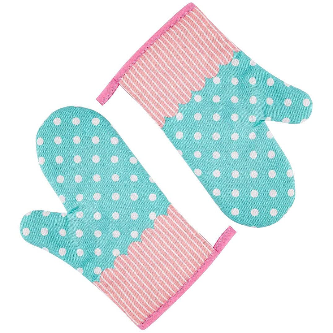Une Paire De Gants en Coton pour Four À Micro-Ondes Et Four Peut Être Lavée Ébouillantée Résistante Aux Hautes Températures Et À l'abrasion