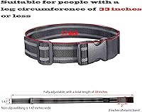 Vista 2 de Leg Holster Strap, Tactical Leg Strap Thigh Belt Military Outdoors EDC Leg Hanger Band for Drop Leg Holsters Hunting Cosplay