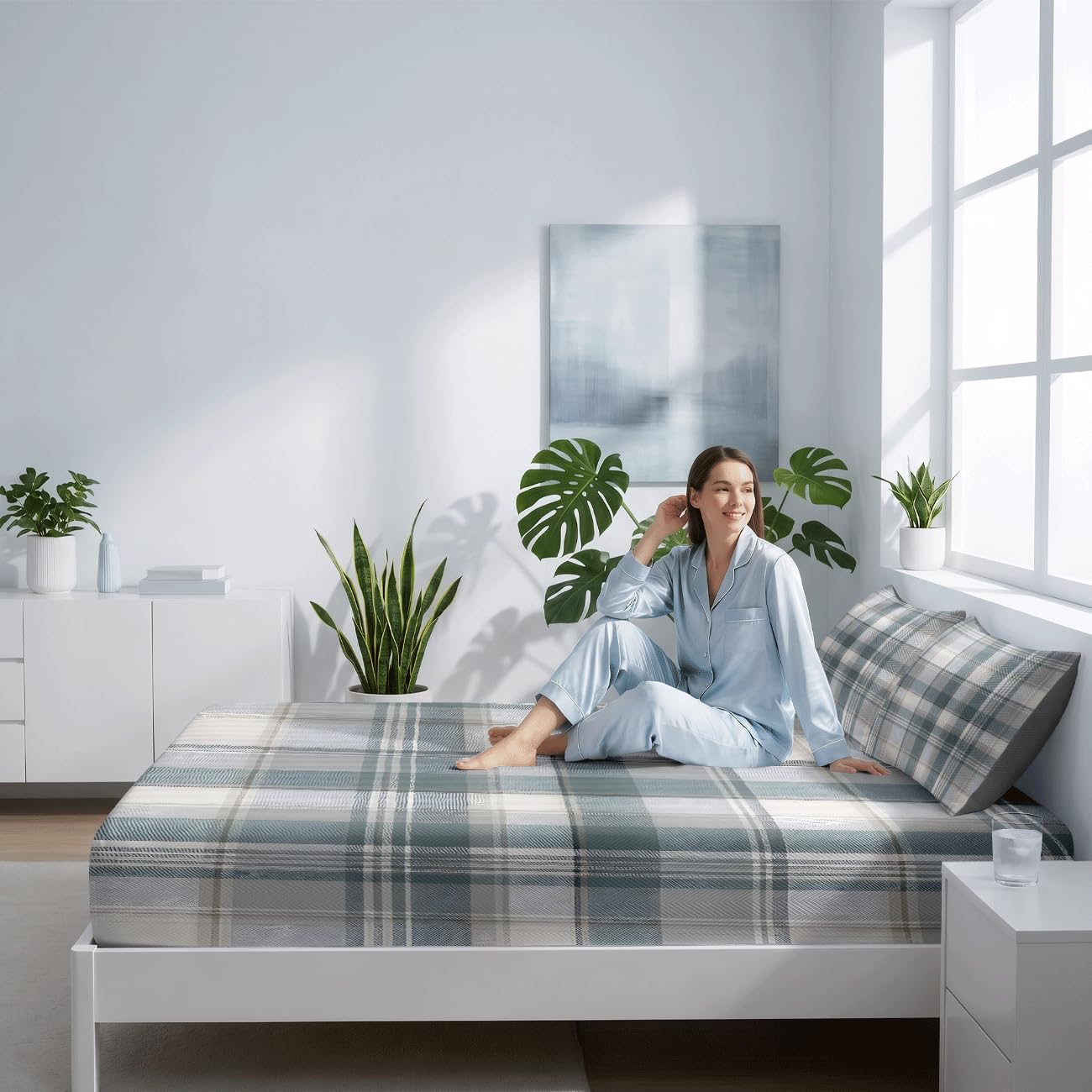 Lenzuolo Con Angoli Rinfrescante (Plaid 10,180x200cm)