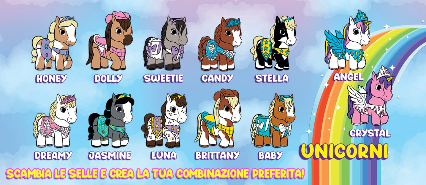 ABJ Scatola Box da 12 BUSTINE VESTICUCCIOLI Pony DIRAMIX