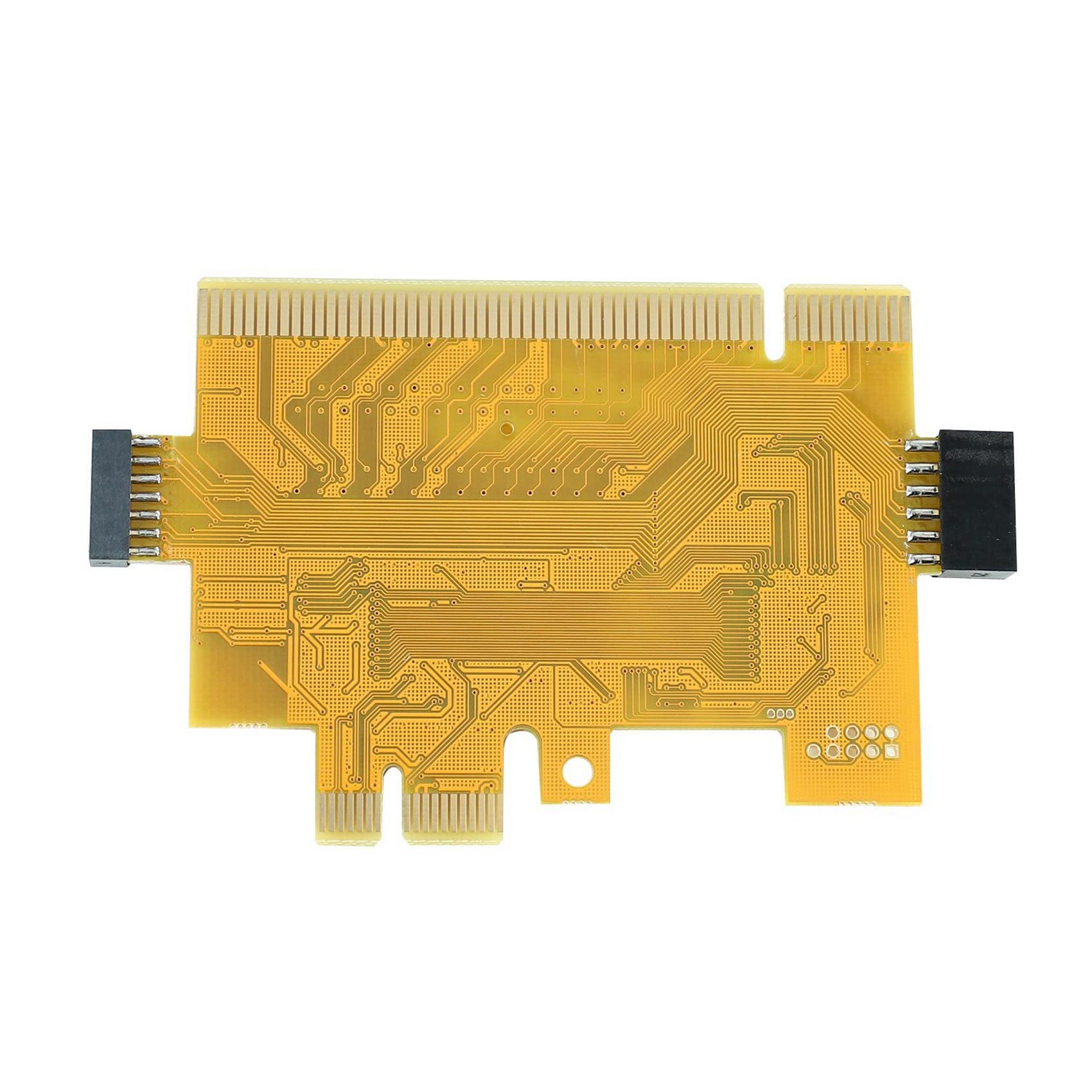 2X NarzęDzie do Wykrywania PCI-E LPC Wielofunkcyjna Karta Diagnostyczna Laptop Desktop Akcesoria Testowe Post WskaźNik LED Analizator Debugowania PłYty GłóWnej Komputera