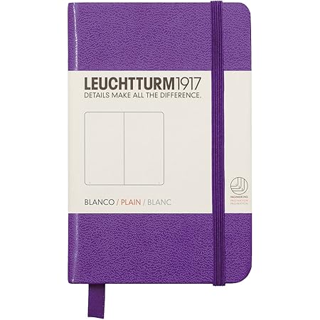 LEUCHTTURM1917 370678 Weekly Calendar 2025, Mini A7 Hardcover, 12-Month Planner, Lined - Forest Green, English