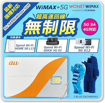 Unlimited Data Transmission, No Speed Limited Compatible Devices L13 / DOCK5G01 / X12 | Ultra High Speed 5G SA/4G Communication Support, WiMAX SIM,