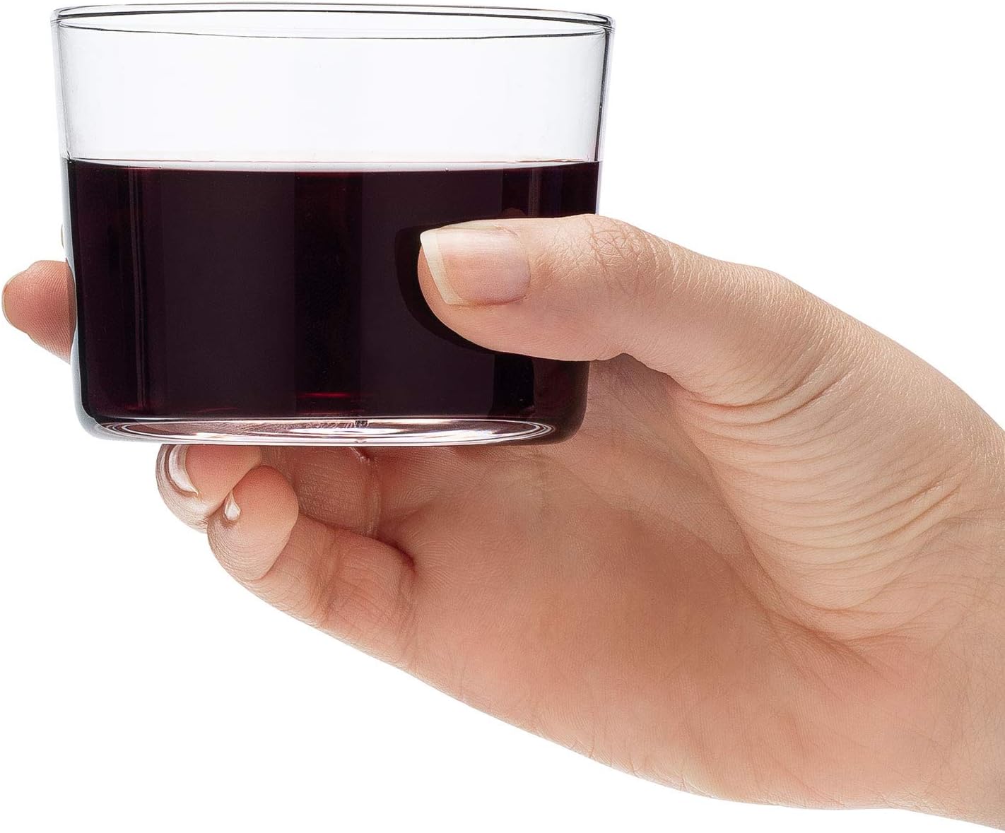 HISTORY COMPANY Spanish Bodega Chatos Stemless Wine Glass – Traditional Copita-Size Tumblers for Wine & Tapas, 4-Piece Set (Gift Box Collection) - Image 2