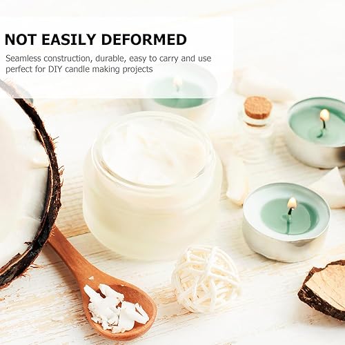 Miniatura 8 de Tarros de velas vacías para hacer velas a granel, paquete de 12 latas de velas de 1.7 fl oz con tapas para manualidades, almacenamiento de regalos