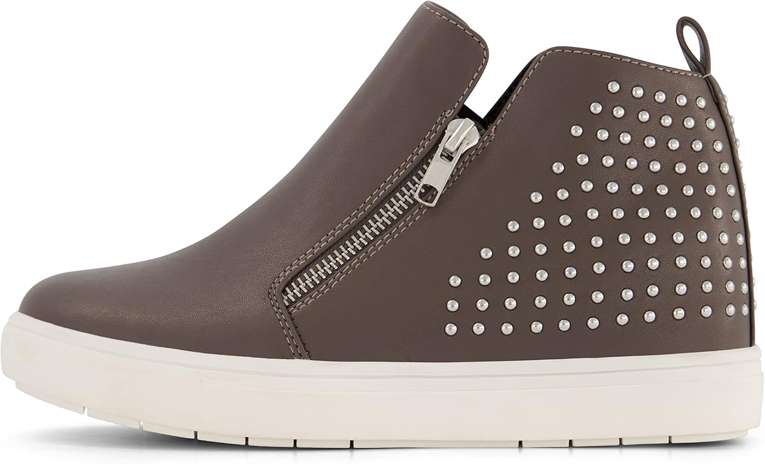 CUSHIONAIRE Women's Hollywood studded Hidden Wedge sneaker +Memory Foam - Image 2