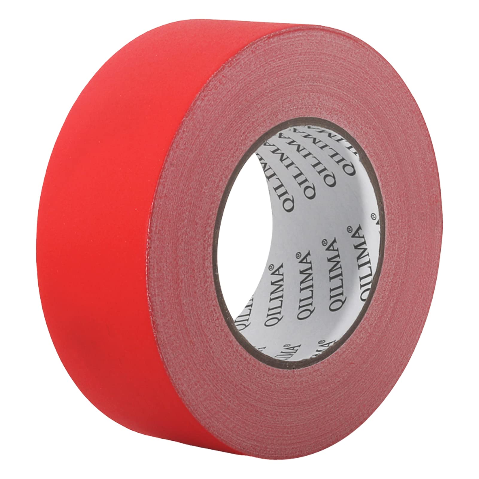 QLIMA Red Gaffer Tape 50 mm x 55m, Original High Strength Waterproof Gaffer and Duct Adhesive Cloth Repair Tape