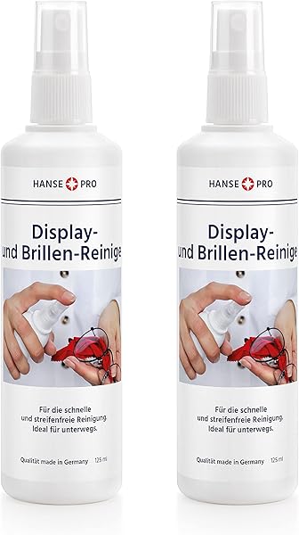HANSE PRO Brillen-Reiniger 2x125ml