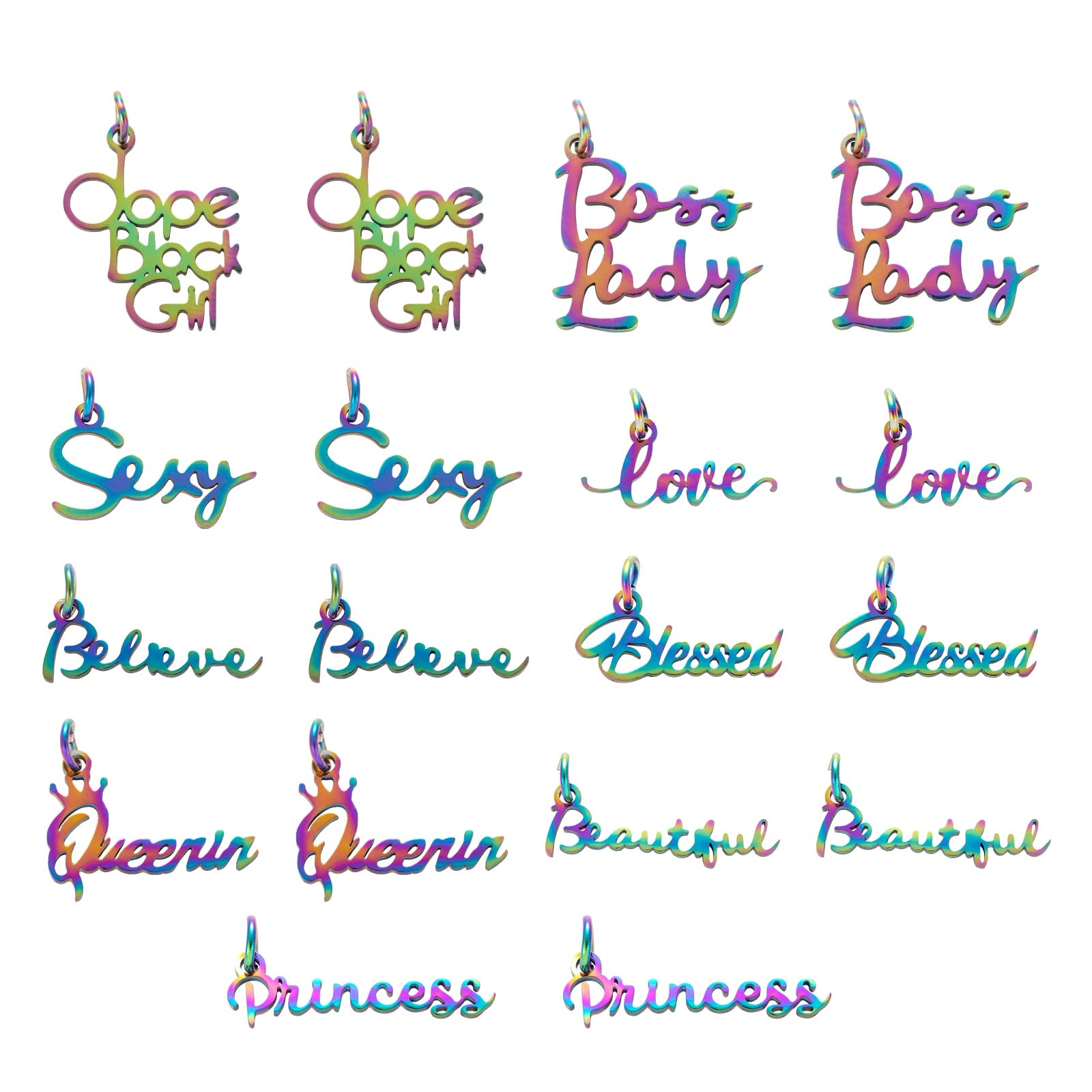 Alloy Dream Catcher Charms Alloy Rainbow Charm Woven Net with Feather Connector Charms for DIY Jewelry Making Kits