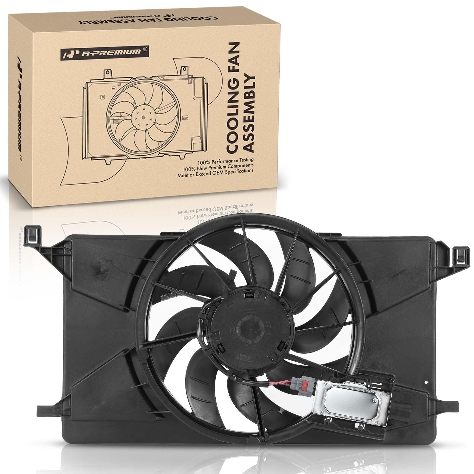 Amazon.com: A-Premium Engine Radiator Cooling Fan Assembly with