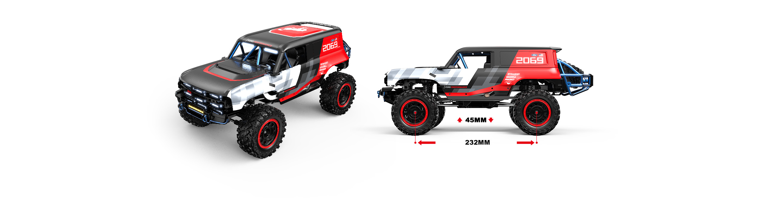 Amazon.co.jp: MJXRC H12P 1:12 4WDラジコンクローラー
