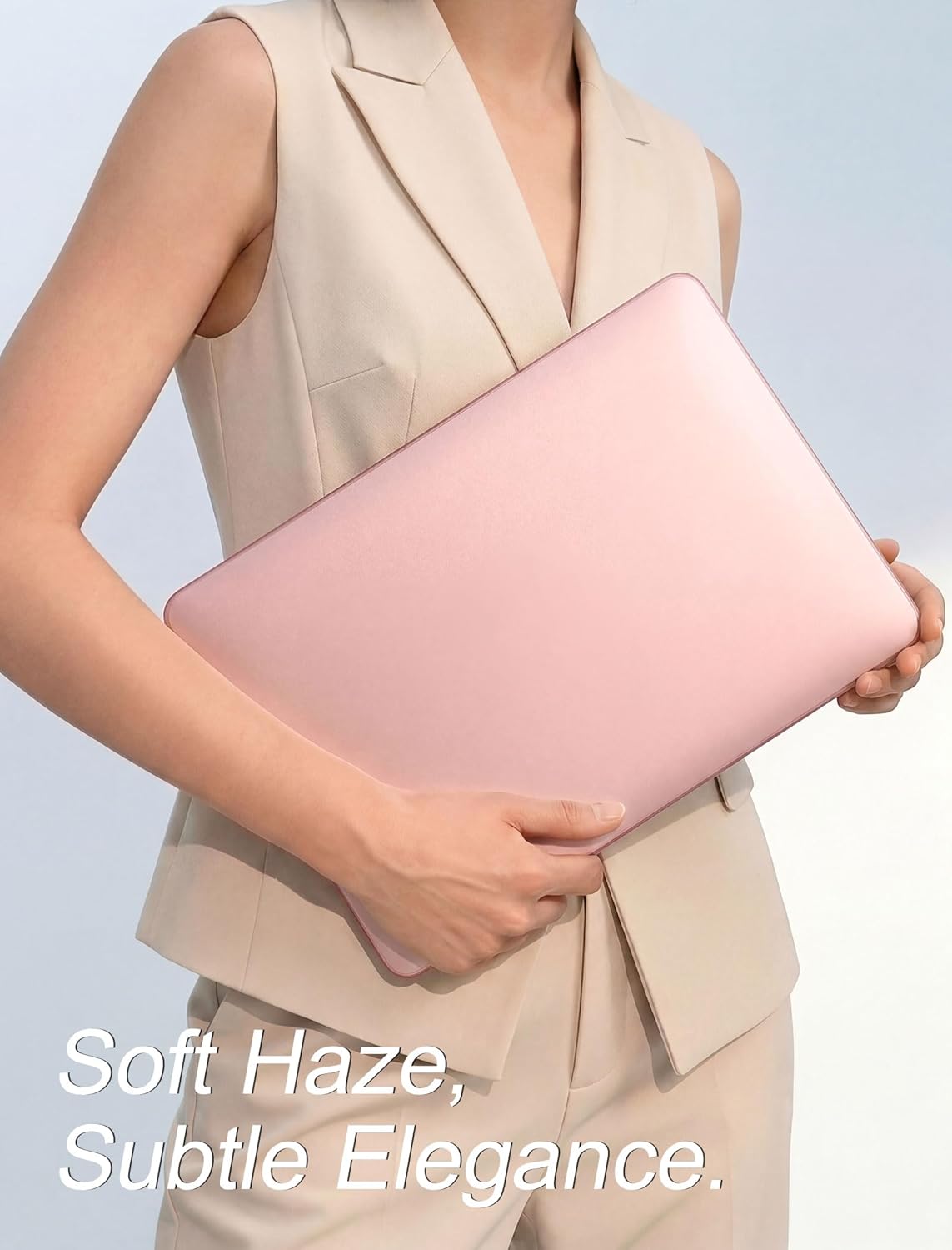 Seorsok Compatible with MacBook Neo 13 inch Case 2026 Release Model A3404 with A18 Pro Chip,Ultra-Thin Matte Protective Hard Shell Case with Keyboard Cover,Anti-Scratch & Fingerprints,Blush Clear