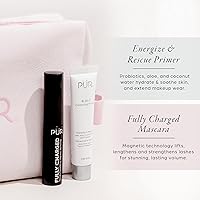 Vista 4 de PÜR Minerals Multitasking Essentials Kit - Makeup Gift Set Includes 4-in-1 Correcting Primer, Fully Charged Mascara, 4-in-1 Pressed Mineral Powder &