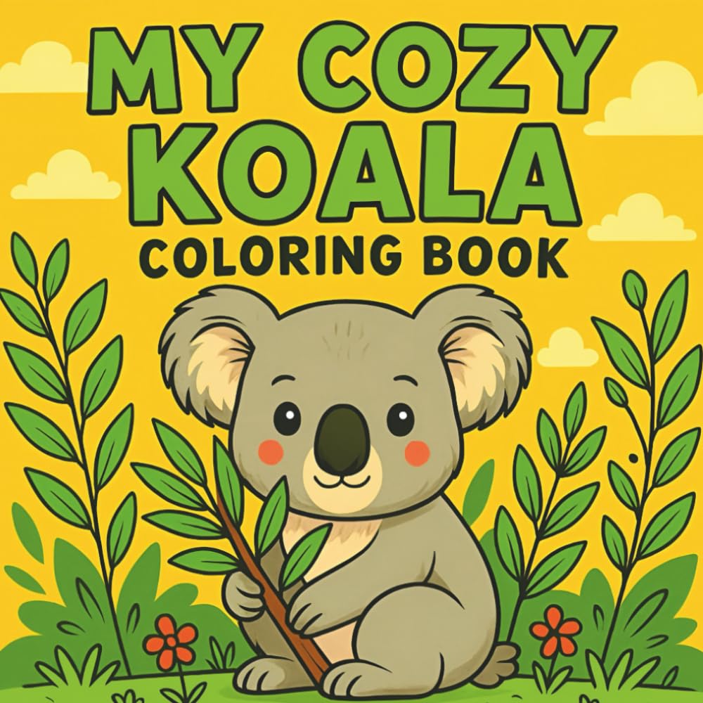 My Cozy Koala Coloring Book