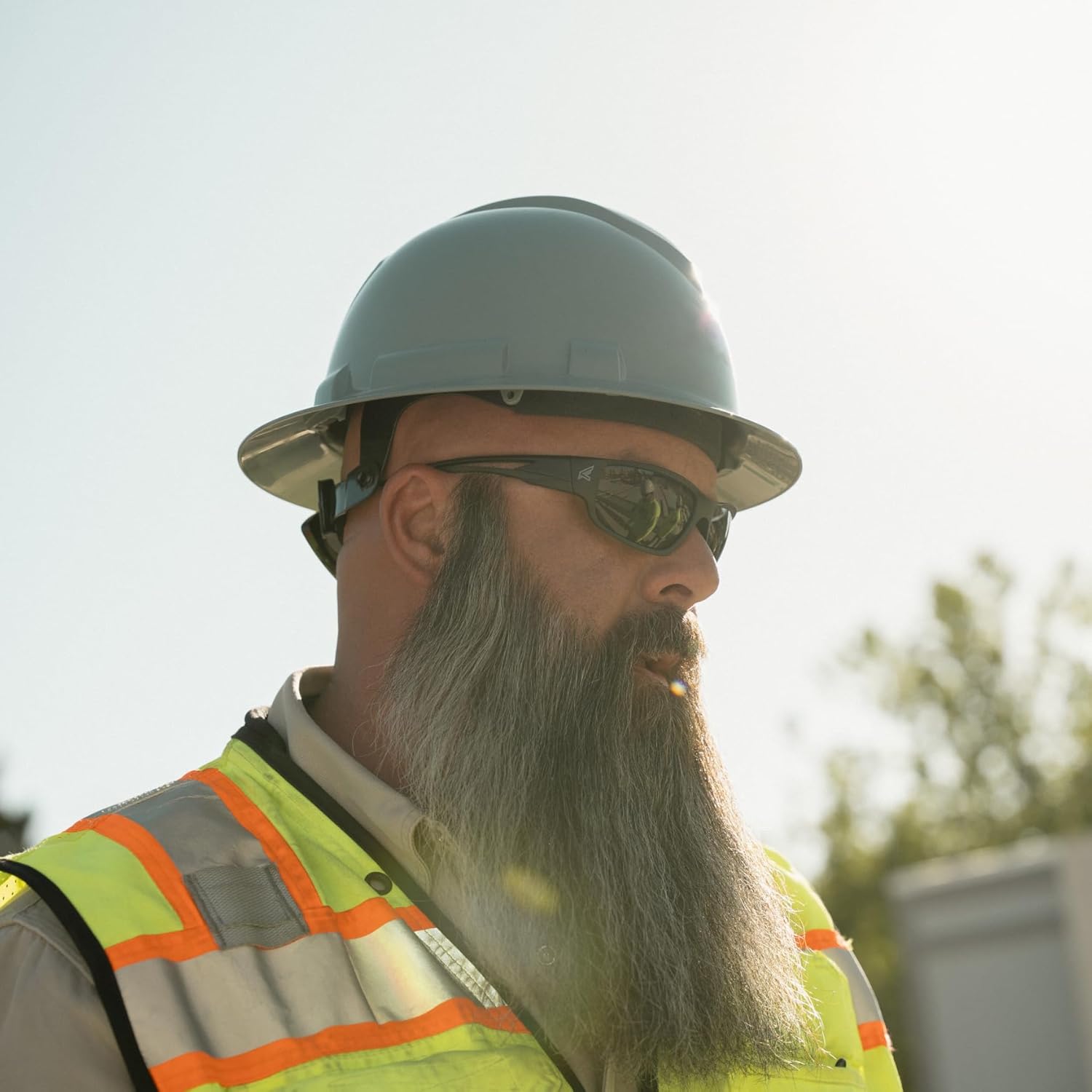 EDGE Kazbek Wrap-Around Safety Glasses, Anti-Scratch, Non-Slip, UV 400, Military Grade, ANSI/ISEA & MCEPS Compliant - Image 6