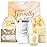 Gifts for Women BODY & EARTH Birthday Gift Sets, Vanilla Bath Set Spa Gifts for Women, 6pcs Womens Gift Vanilla Spa Kit for Christmas