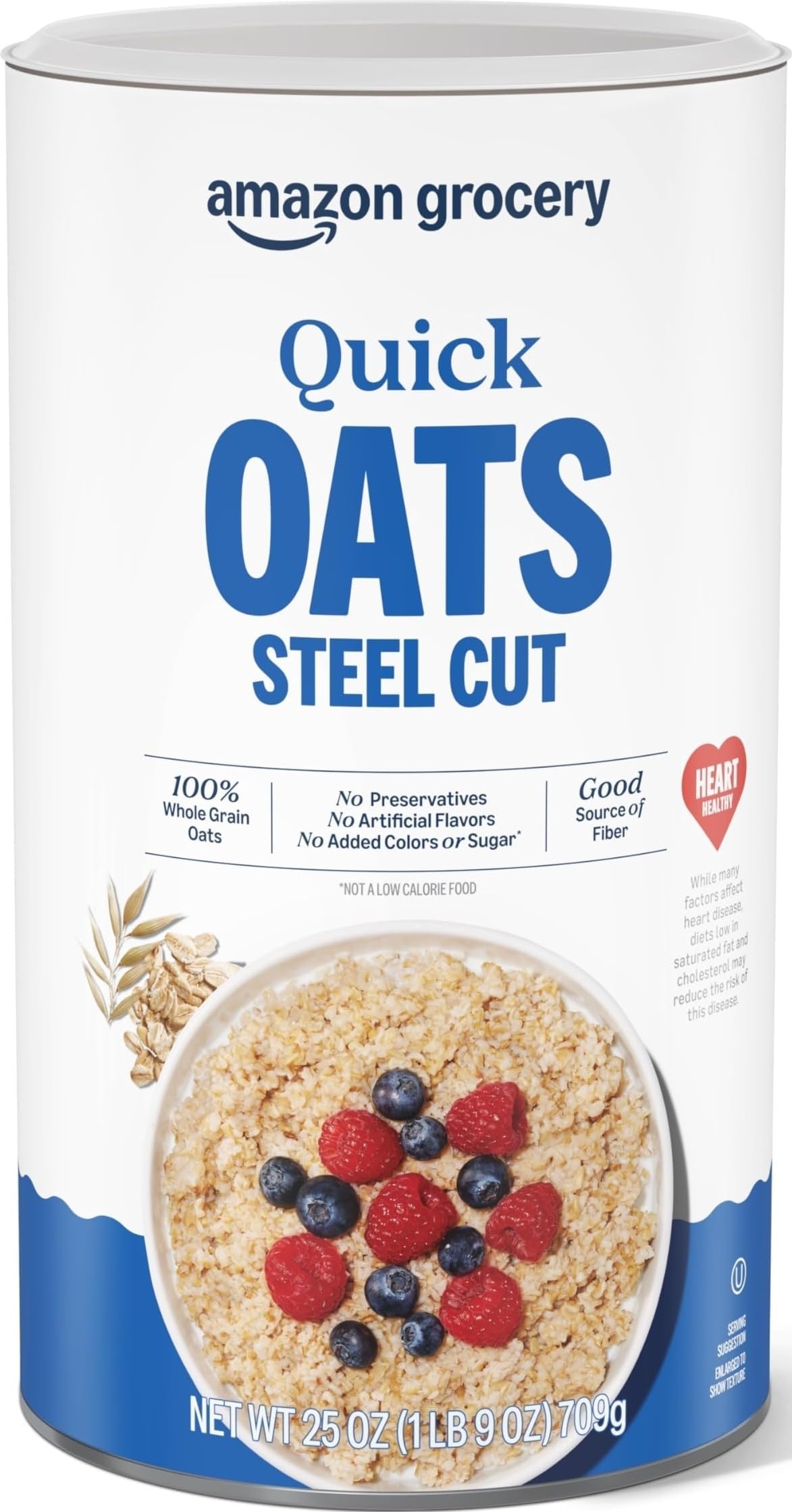 Steel Cut Quick Oats, 25 Oz