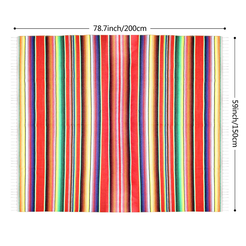 2 Tovaglie Messicane Per Feste - 137x274 Cm, Plastica Impermeabile, Stile Fiesta Cinco De Mayo - Foto 4