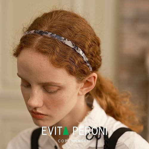 Miniatura 8 de EVITA PERONI Banda para el cabello para gafas, sin presión, sin dolor de cabeza, cómodas diademas delgadas antideslizantes para el cabello de las