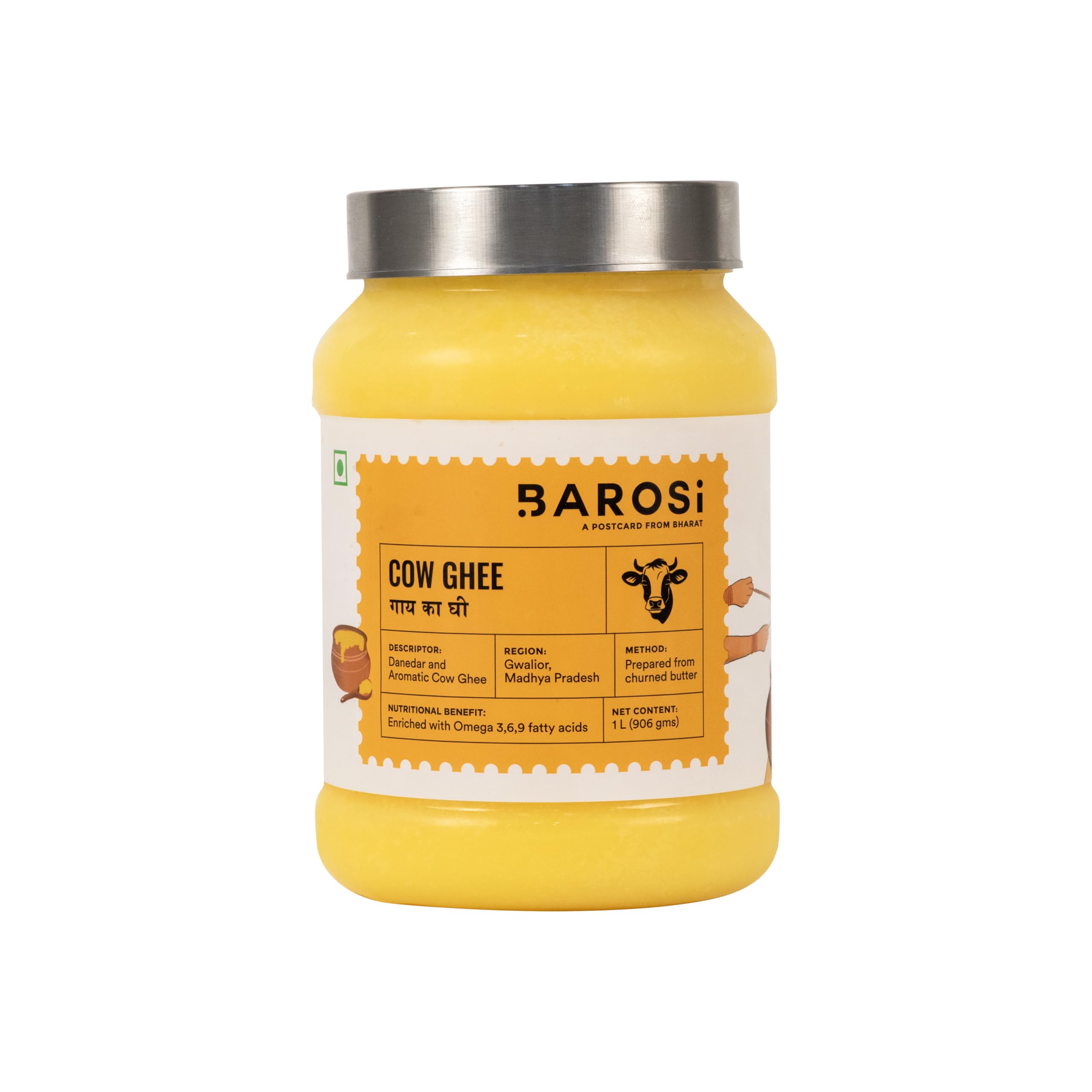 See full amazon price history chart for Barosi Cow Ghee 1L | 100% Pure And Natural | Desi Ghee | Highly Nutritious | Helps Keep Your Heart Healthy | Boost Immunity & Energy, Barosi Cow Ghee 1L | 100% Pure And Natural | Desi Ghee | Highly Nutritious | Helps Keep Your Heart Healthy | Boost Immunity & Energy, (B0DGGDTR16) Amazon Price History, Amazon Price Tracker