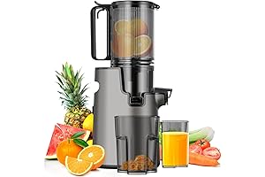 Cold Press Vegetable and Fruit Juice Extractor (Black)