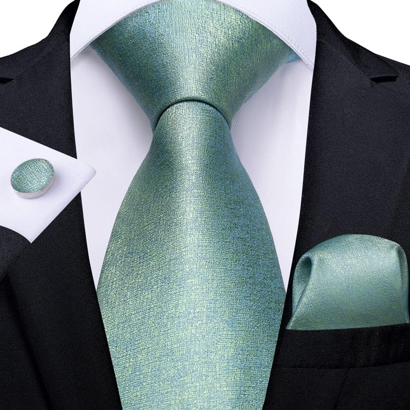 Set de corbatas para hombre en seda y poliéster miniatura 2