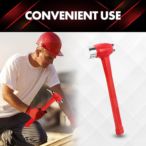 Vista 16 de YIYITOOLS YY-7-002 Antivibe Ball Pein Hammer - 32oz