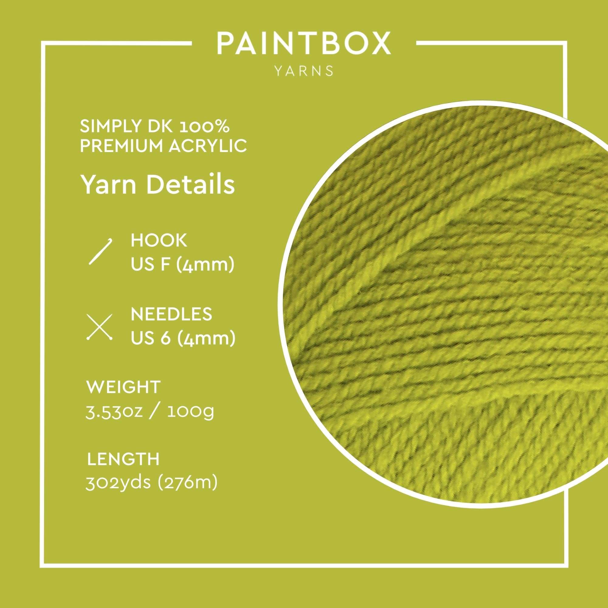 Amazon.com: Paintbox Yarns Simply DK - Acrylic Yarn -302yds (276m